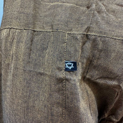 Jogové a Festivalové Nohavice Thajský Rybár Mandala Mantra - Oranžové