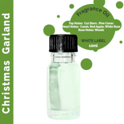 10x Vonný Olej - Vianočná Girlanda 10ml - Bez Etikety