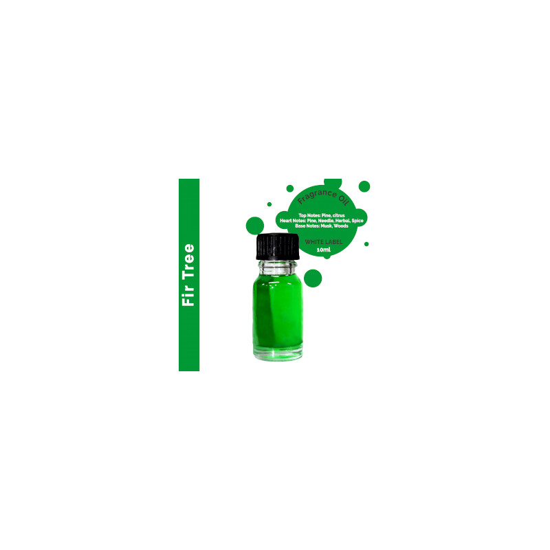 10x Vonný Olej - Jedlička 10ml - Bez Etikety