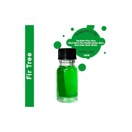 10x Vonný Olej - Jedlička 10ml - Bez Etikety
