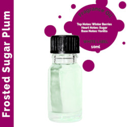 10x Vonný Olej - Sladká Slivka 10 ml - Bez Etikety