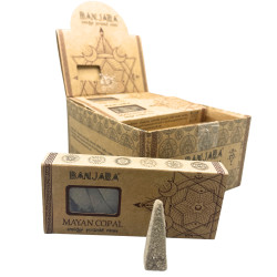 12x Banjara Vykurovacie Pyramídové Kužele - Mayský Kopál