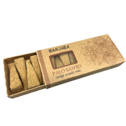 12x Banjara Vykurovacie Pyramídové Kužele- Palo Santo