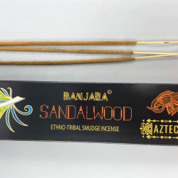 12x Banjara Tribal Tyčinky - Santalové Drevo