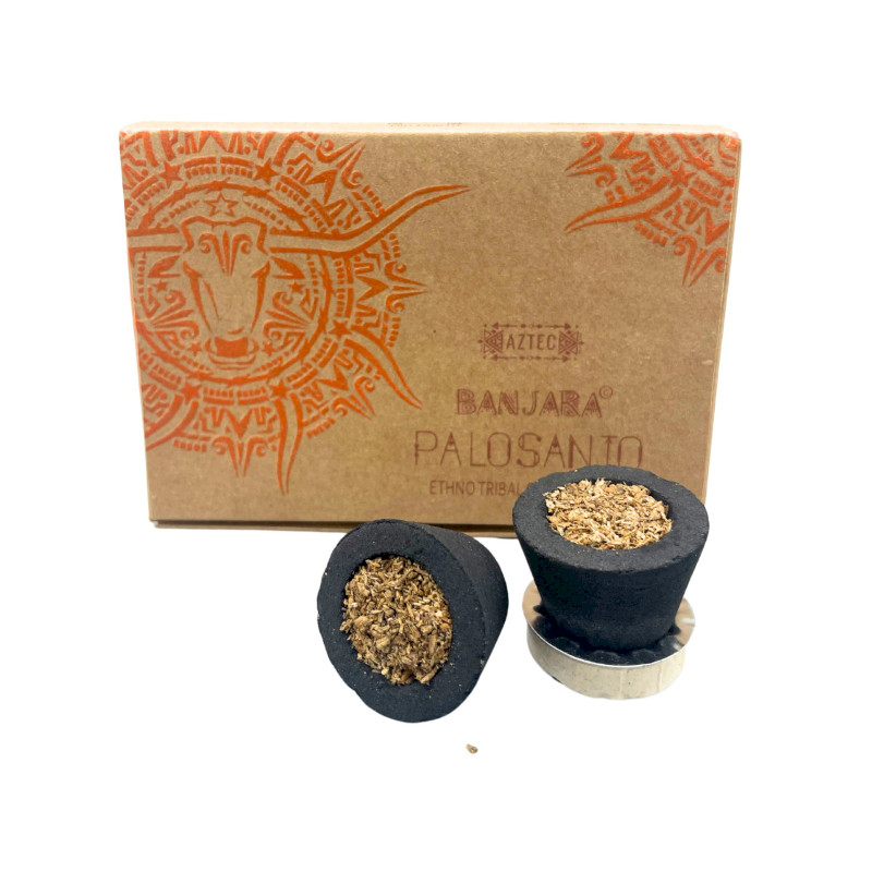 3x Banjara Živicové Poháriky - Palo Santo