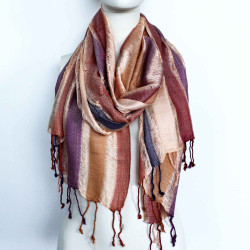 10x Veľké Indické Boho Šatky -75x180cm - Odtiene Zelenej