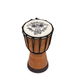 Ručne Vyrobený Bubon Djembe - Výška 20cm