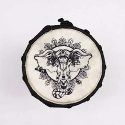 Ručne Vyrobený Bubon Djembe - Výška 20cm