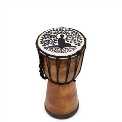 Ručne Vyrobený Bubon Djembe - Výška 25cm