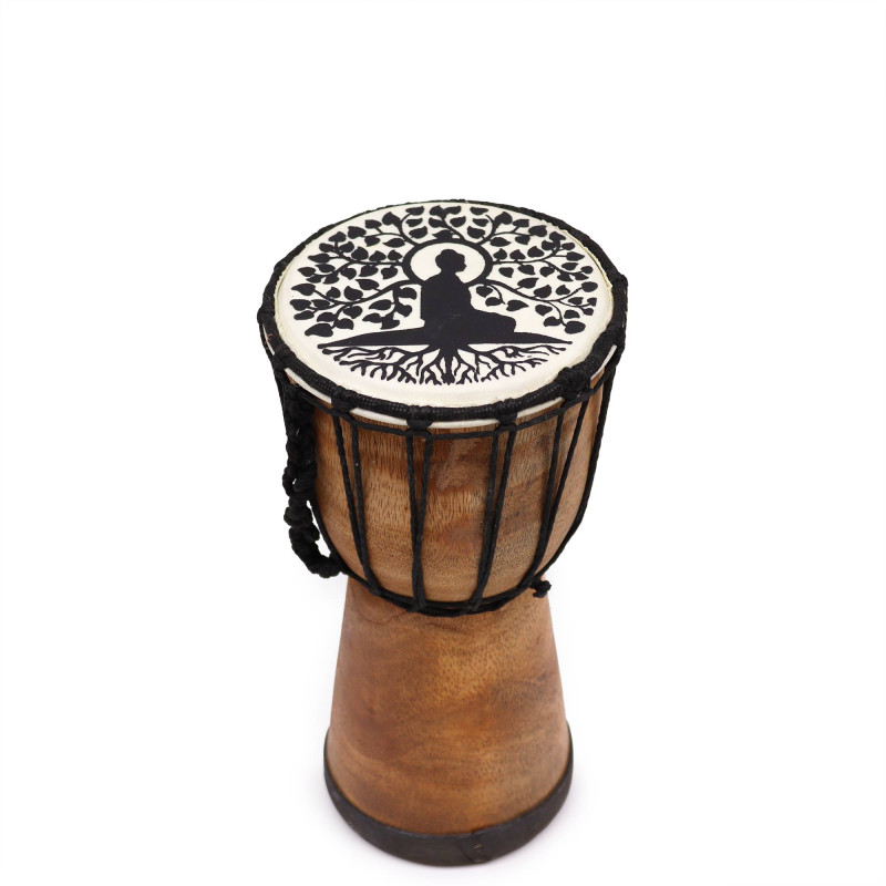 Ručne Vyrobený Bubon Djembe - Výška 25cm