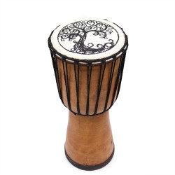 Ručne Vyrobený Bubon Djembe - Výška 40cm
