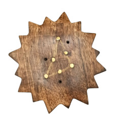 12x Gravírovaný Mosadzný Stojan na Vonné Tyčinky Znamenie Zverokruhu -