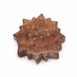 12x Gravírovaný Mosadzný Stojan na Vonné Tyčinky Znamenie Zverokruhu -