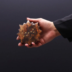 12x Gravírovaný Mosadzný Stojan na Vonné Tyčinky Znamenie Zverokruhu -