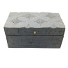Vintage Deco - Viacúčelová Krabičky - 22x12x10cm - Sivá Hviezda
