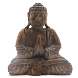 Budha Feng Shui Set - Om - Šedo - Čierny