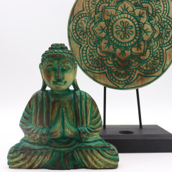 Buddha Feng Shui Set - Mandala - Zelený