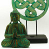 Buddha Feng Shui Set - Mandala - Zelený