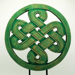 Buddha Feng Shui Set - Mandala - Zelený