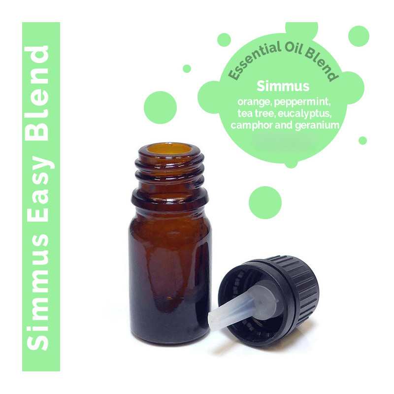 10x Zmes Esenciálnych Olejov Simmus – Bez Etikety
