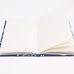 Bavlnené Zápisníky 20x15cm - 96 Strán - Indigová Ryba