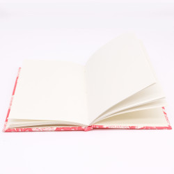 Bavlnené Zápisníky 20x15cm - 96 Strán - Ružové Kvety