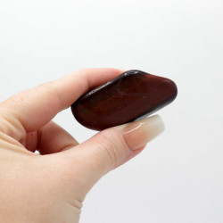 6x Veľké Africké Kamene - Tigrie Oko – Červený – Veľkosť 8 – 30 mm (KG