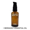 10x Organický Telový Olej 50ml - Bergamot - Bez Etikety