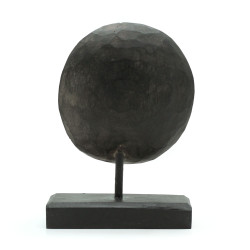 Dekoratívna Maska Timor Tribal - Čierna 27x20cm