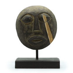 Dekoratívna Maska Timor Tribal - Antická 27x20cm