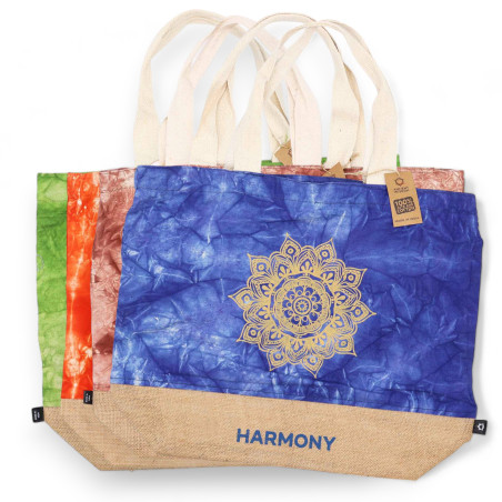 48x Všestranné Prírodné Tašky - Štartovací Balíček Mix (4 vzory x 12 k