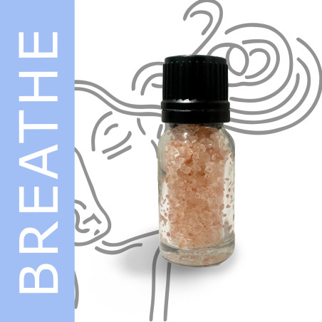 10x Aromaterapeutická Inhalačná Soľ - Nadýchnite sa - Bez Etikety