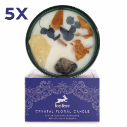 36x Štartovací Balíček - Krištáľové, Kvetinové Sviečky Hop Hare - Mix 