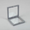 10x Malý 3D Rámik s Flexibilnou Fóliou 7x7cm - Šedý