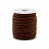 Rolka Bavlnenej Šnúrky - 2.5mm x 45m - Tmavo Hnedá A010