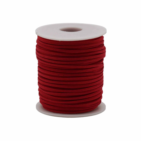 Rolka Bavlnenej Šnúrky - 2.5mm x 45m - Červená A056