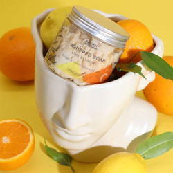 3x Aromaterapeutické Šľahané Mydlo s Vitamínom C