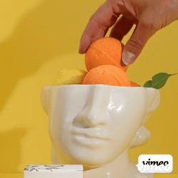 4x Bomba do Kúpeľa s Vitamínom C a Esenciálnymi Olejmi