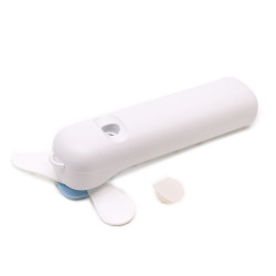 Biely Nano-Hmla Tvárový Ventilátor / Sprej - USB Nabíjateľný