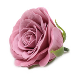 25x Mydlové Kvety pre Šikovné Ruky - Veľké (7-vrstvové) Vintage Ruža -