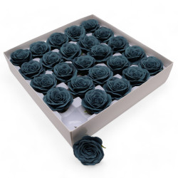 25x Mydlové Kvety pre Šikovné Ruky - Veľké (7-vrstvové) Vintage Ruža -