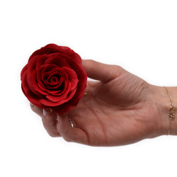 25x Mydlové Kvety pre Šikovné Ruky - Veľké (7-vrstvové) Vintage Ruža -