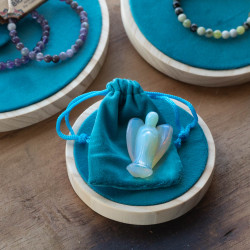 100x Malé Zamatové Vrecúška 7x9cm