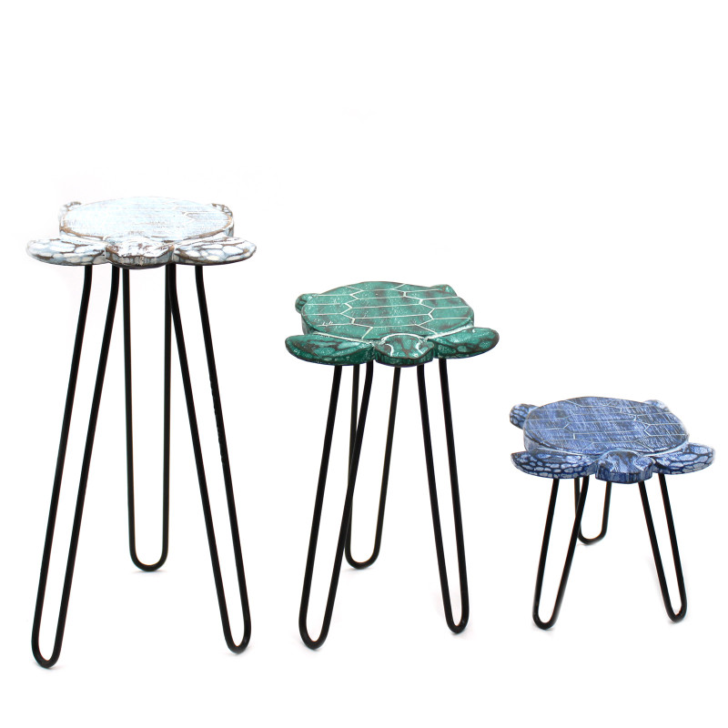 Sada 3 Stojanov na Kvety Albasia - Korytnačky