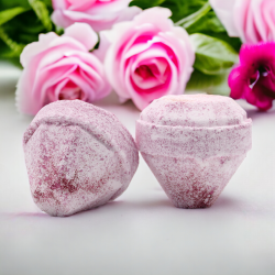 16x Šumivé Diamanty do Kúpeľa s Drahým Kameňom - Bobuľové Ovocie