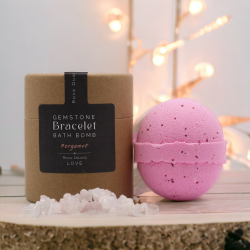 4x Šumivá Bomba do Kúpeľa s Náramkom Ruženínu