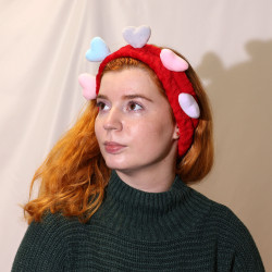 5x Roztomilé Make-Up Čelenky - Láska a Srdce (rôzne)