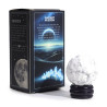 Biely Howlit na Solárnom Stojane zo Zlatého Kameňa - Mesiac 40mm