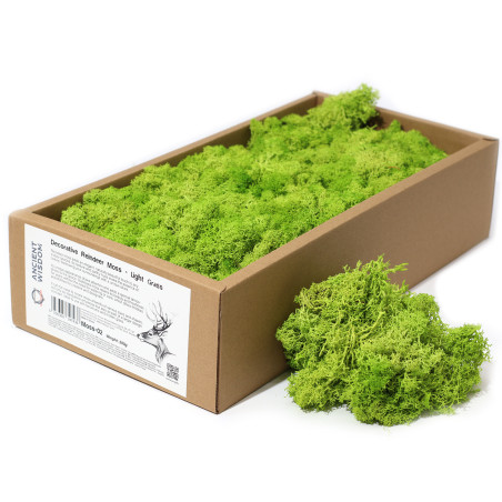 Dekoračný Islandský Mach - Svetlá Tráva - 635g