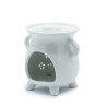 3x Kotlíková Aroma Lampa – Sova – Biela
